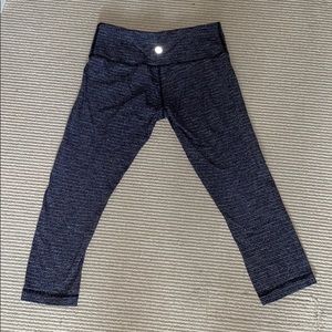 Lulu lemon cropped leggings